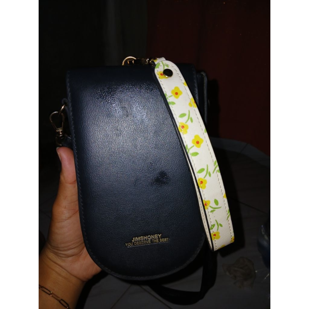 preloved tas hp slempang jimshoney jh pl LOUISA MINI BAG