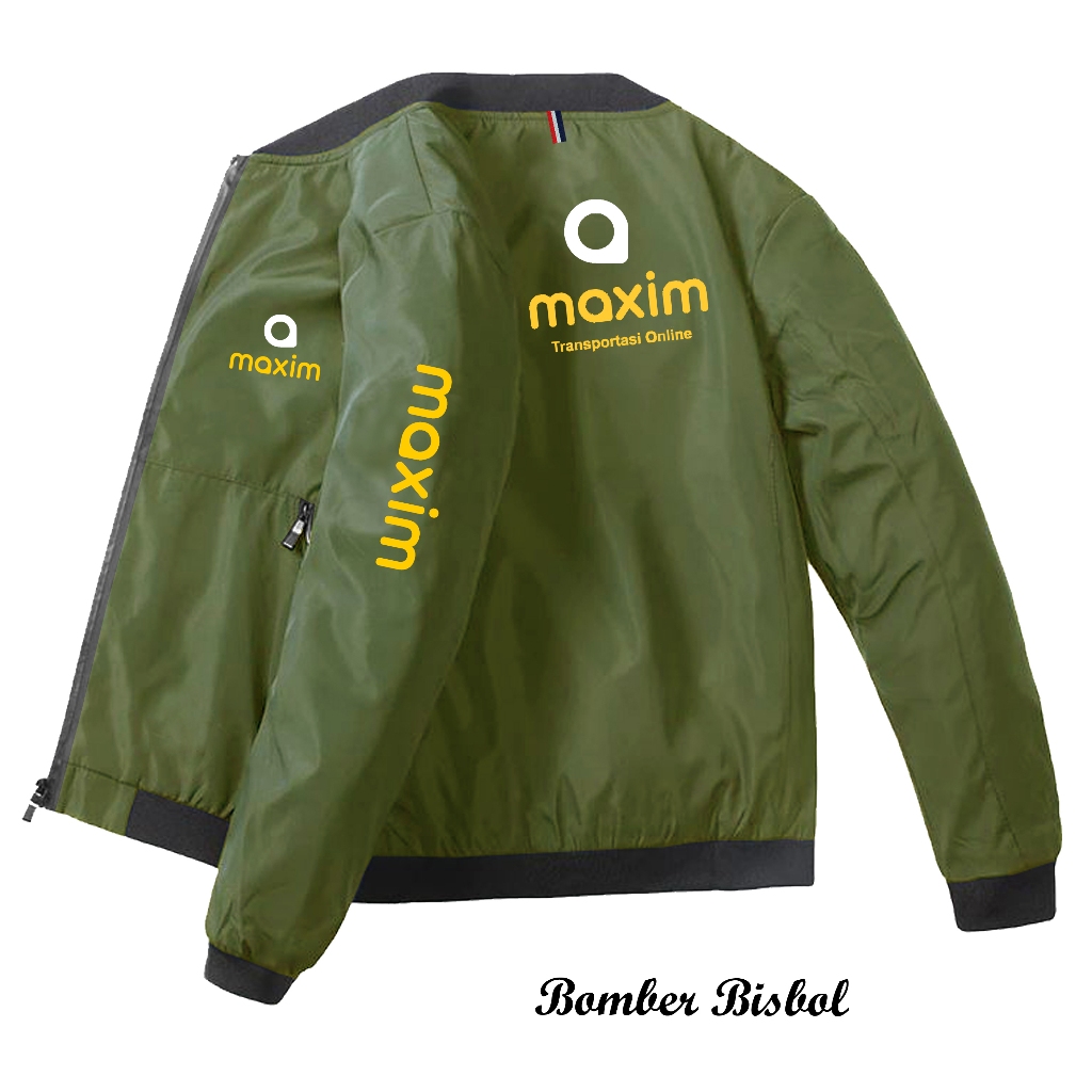 MAXIM | Jaket Driver Maxim | Jaket MAXIM Original