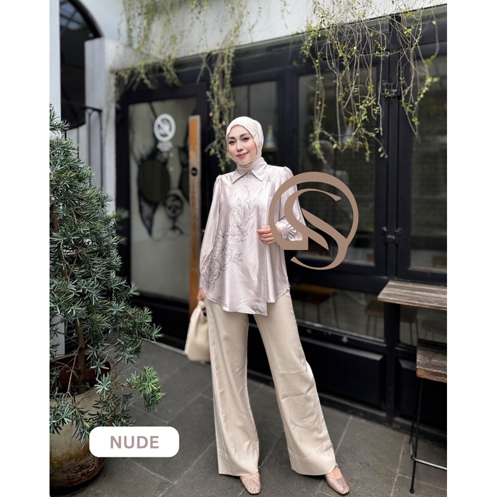 CLARYN SHIRT SEGE MDLY | MONA STRIPES SHIRT | LOLITA SHIRT PRINTING | LEIKA SHIRT | KEMEJA SILK PRIN