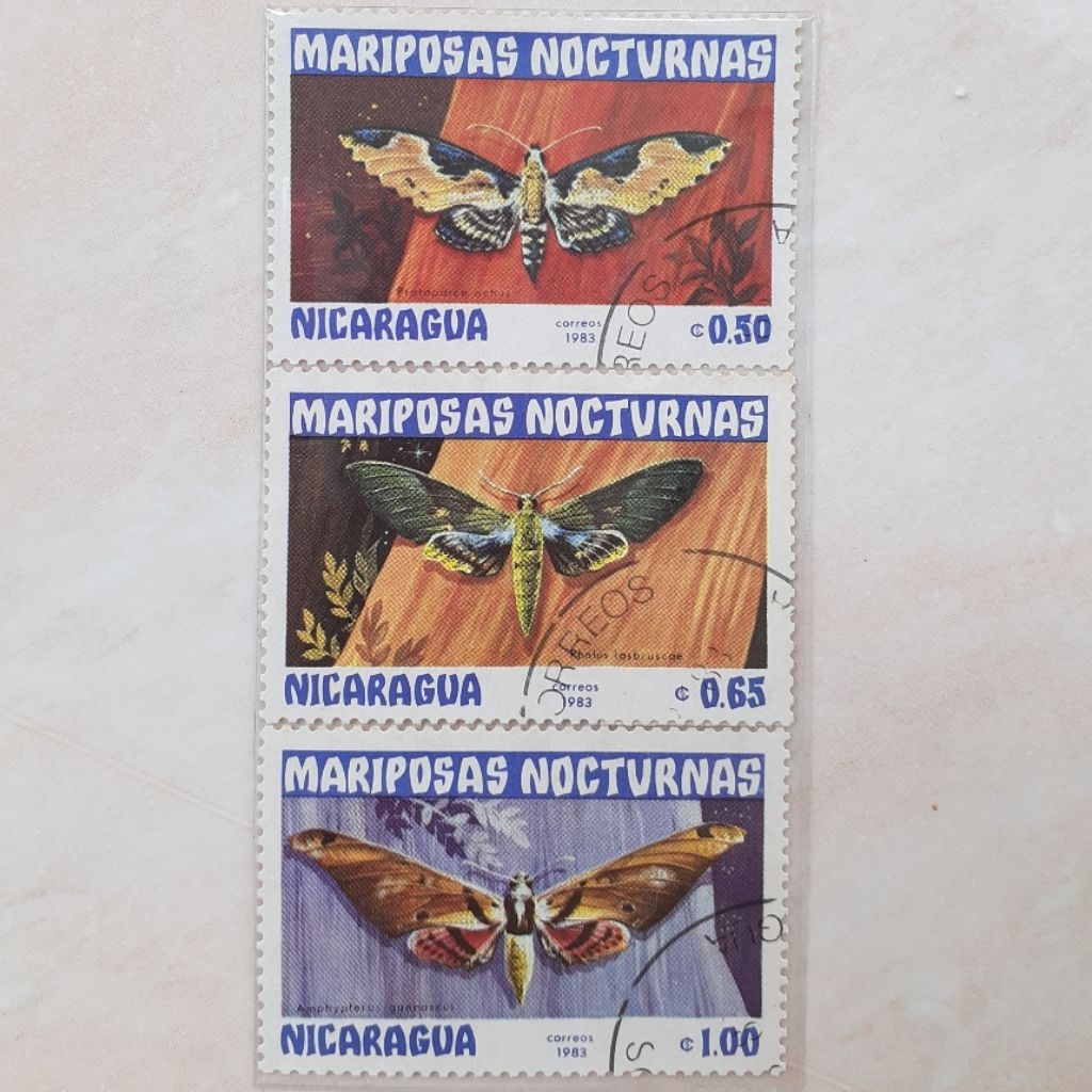 

(A) Perangko Nicaragua Butterflies (1983) Tahun 1983 set 3pcs