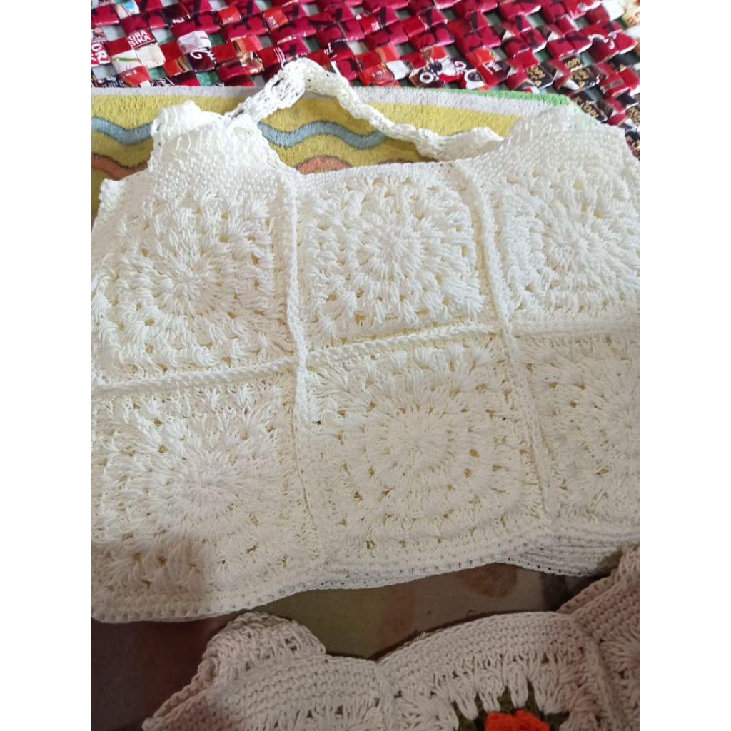 tas rajut model joda