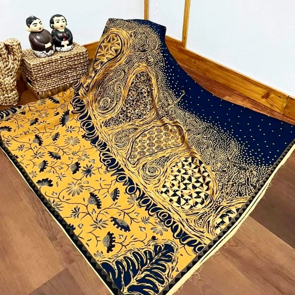 Kain Batik Katun Premium Motif Bunga