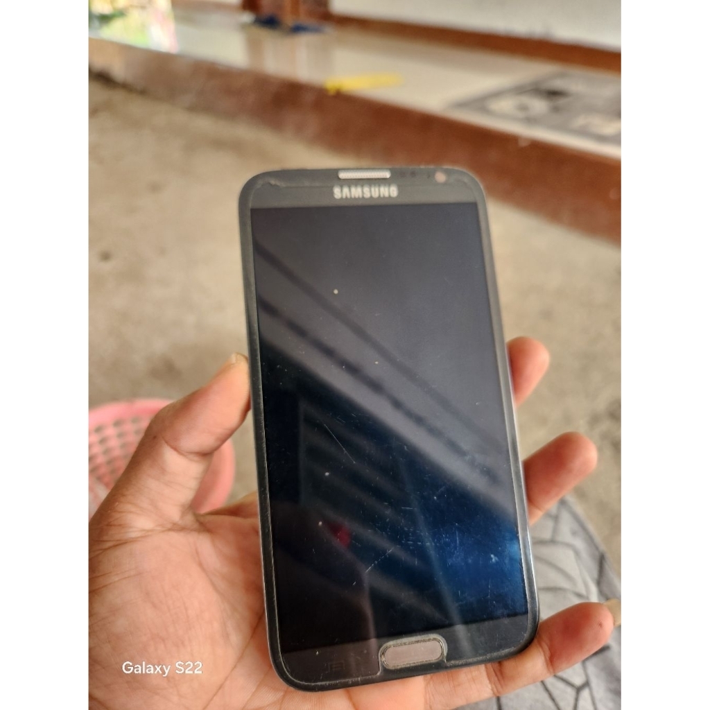lcd tc samsung note 2 GT-N7100 ori copotan normal