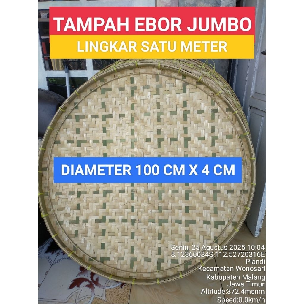 Tambir bambu/Tampah bambu/tampah jumbo/tatakan tumpeng