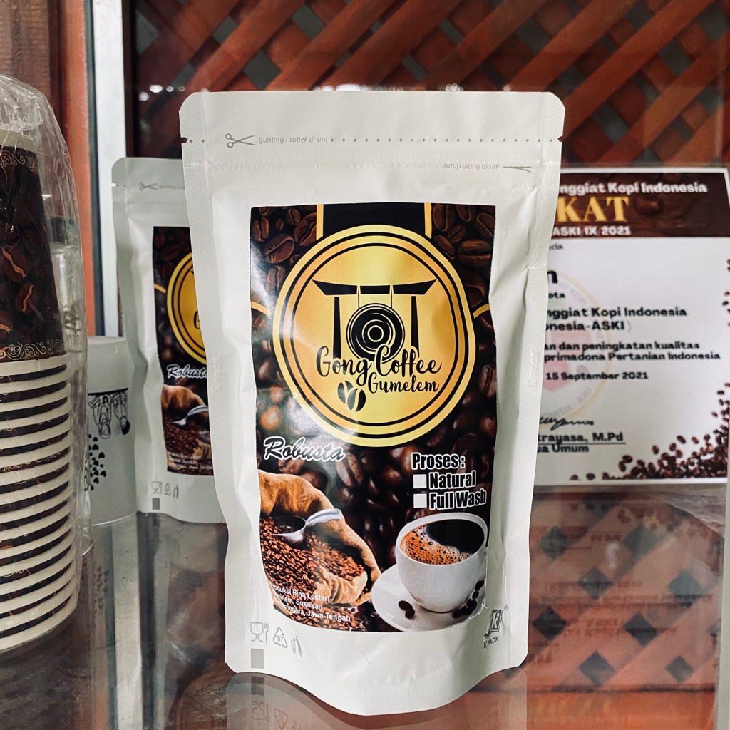 

GONGCOFFE-KOPI BUBUK 100% Kopi murni KOPI ORGANIK