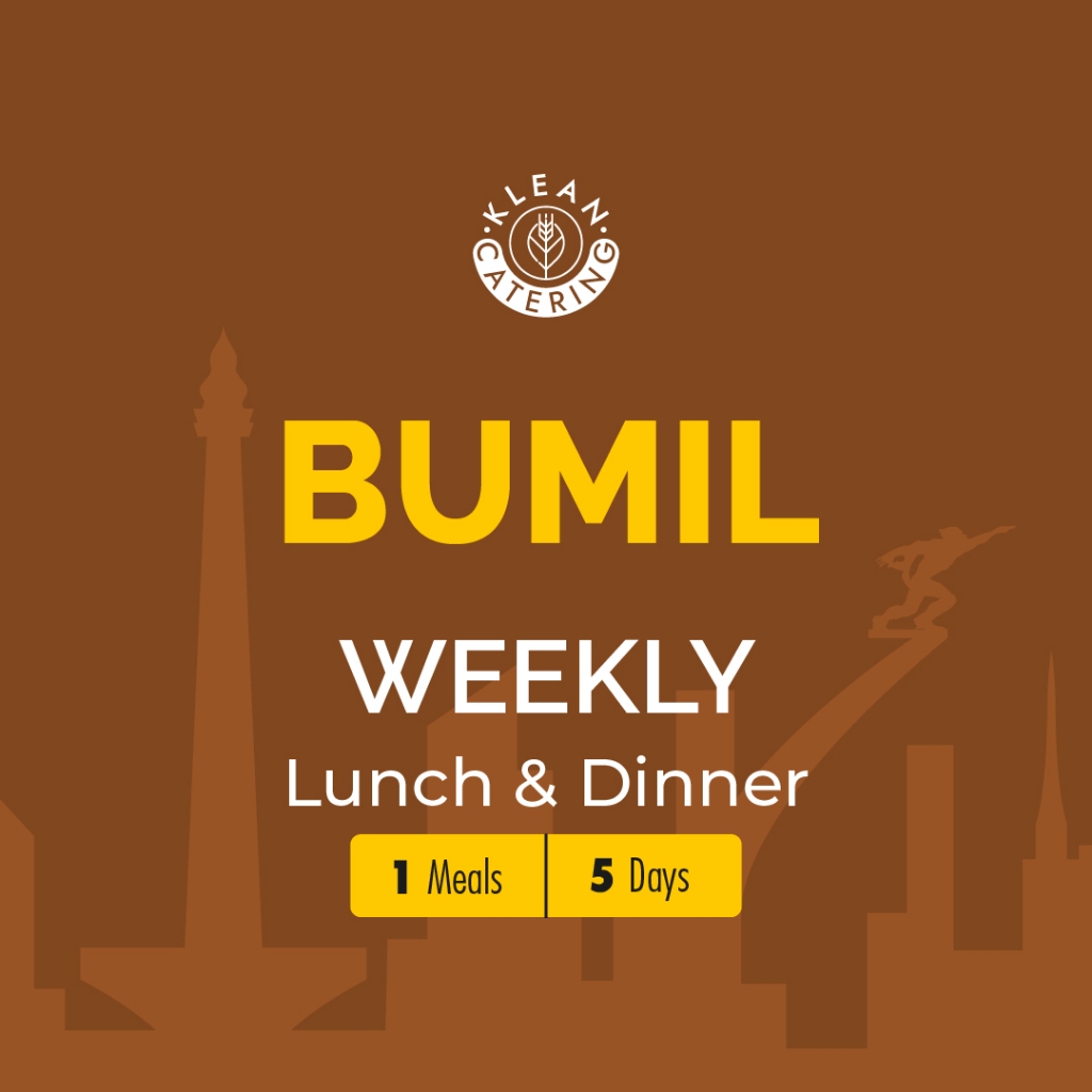 

Klean Ibu Hamil Catering Sehat - Weekly (5 Meals/5 Days)