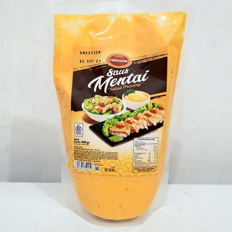 

Prima Agung Saus Mentai 500gr