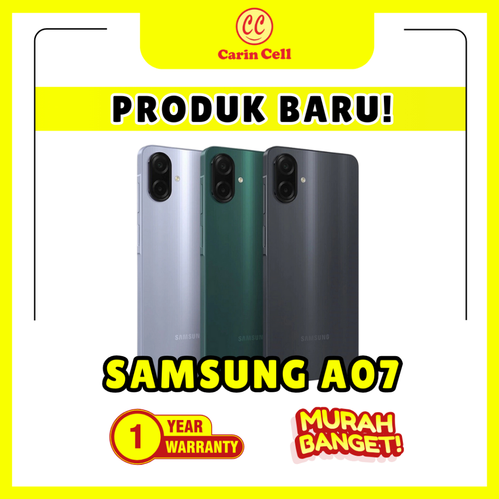 SAMSUNG A07 RAM 6/128GB