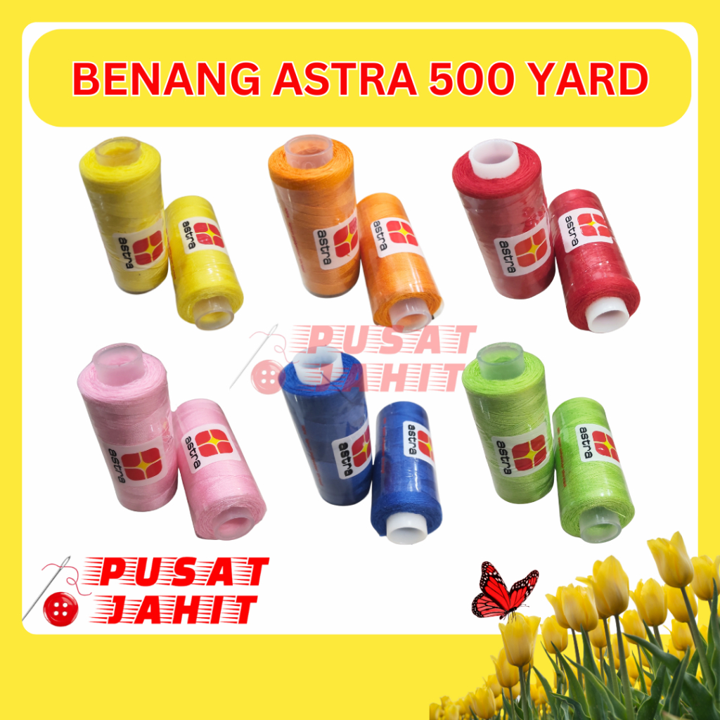 BENANG JAHIT ASTRA 500 YARD
