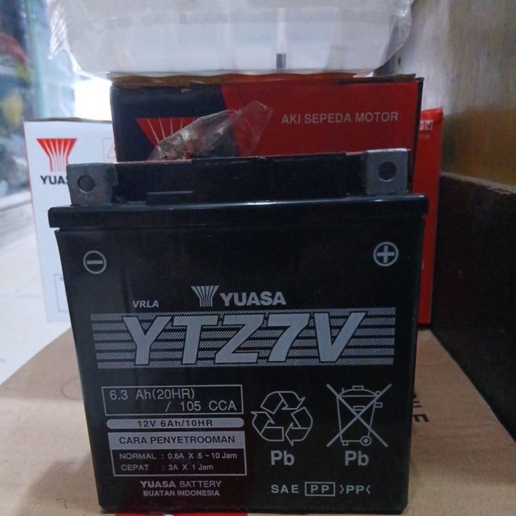 Aki kering Yuasa Original YTZ7V