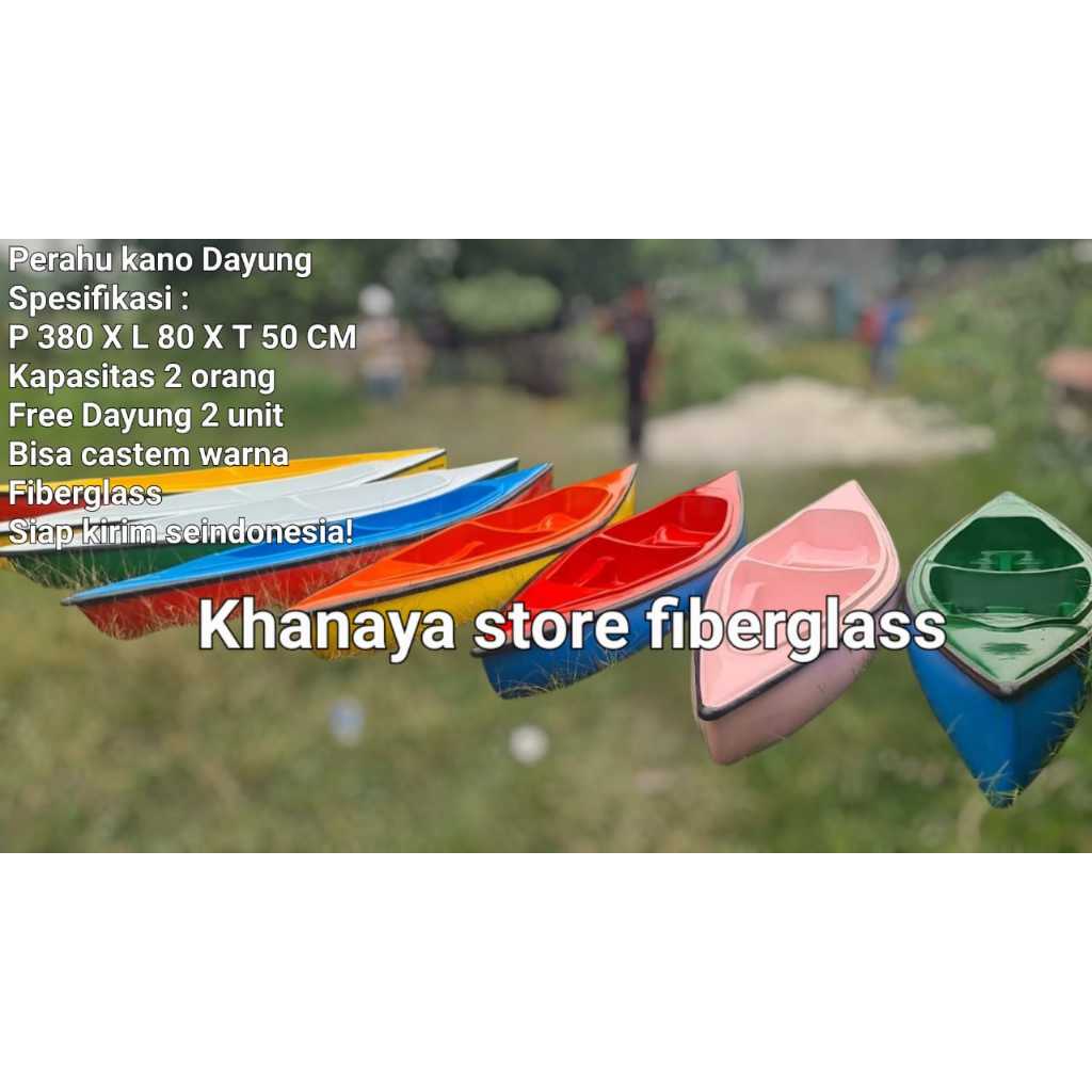 Kano dayung perahu,perahu dayung fiber,Mainan wisata terbaru