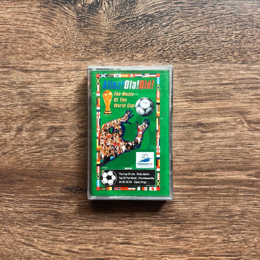 Cassette | Kaset THE MUSIC OF WORLD CUP 1998