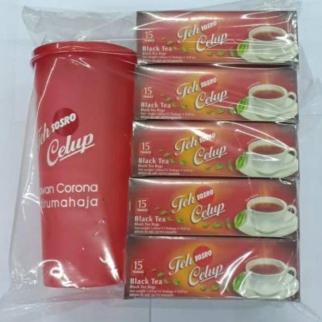 

Paket teh Sosro + Free Tambler