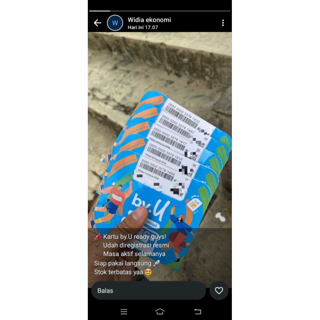 kartu b.yu 3gb, masa aktif selamanya