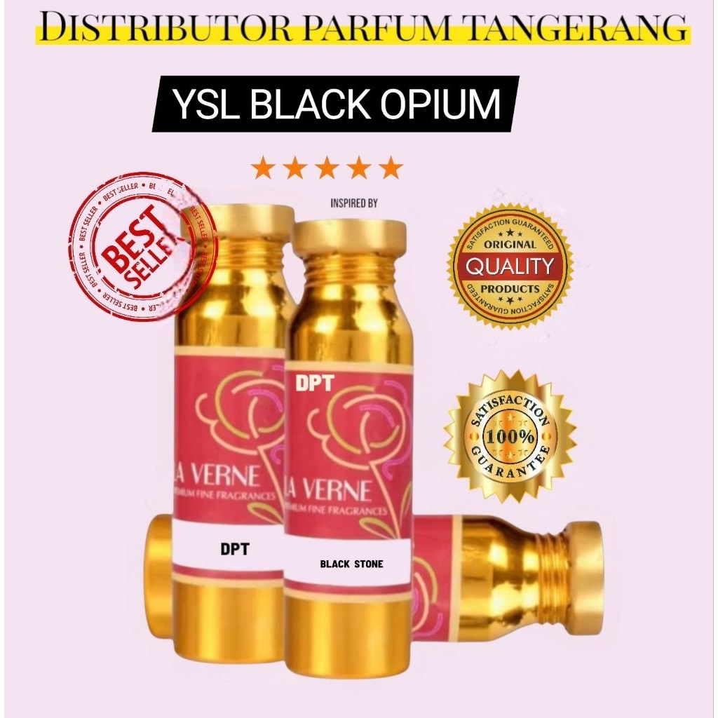 BLACK STONE BY LAVERNE SEGEL PABRIK 100 ML BIBIT PARFUM.