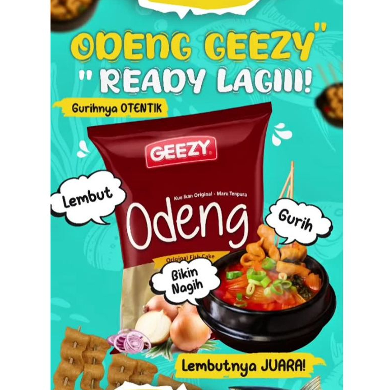 

GEEZY ODENG - Eomuk Maru Odeng Korea Minaku 500gr - Kheiza Frozen
