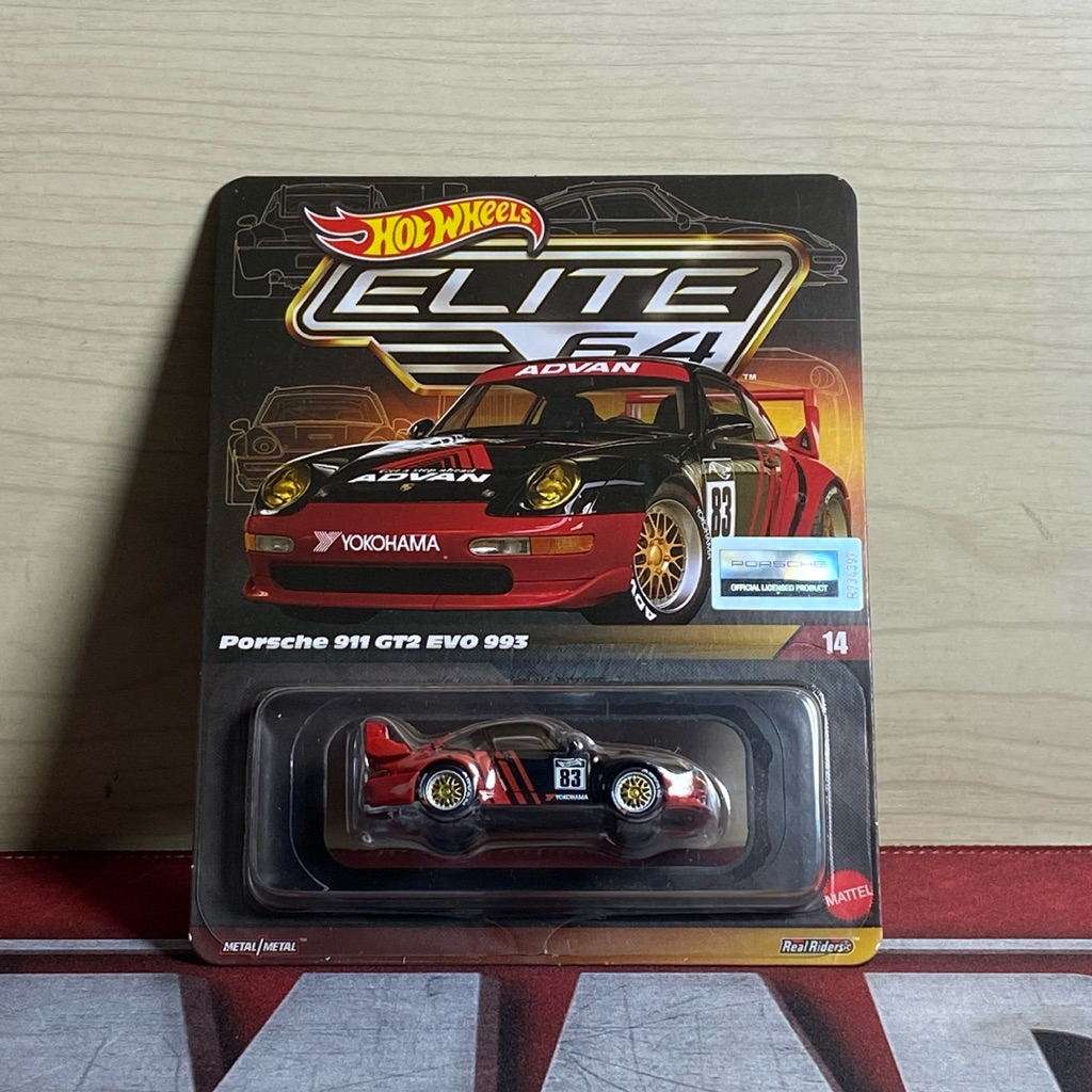 HOT WHEELS ELITE64 PORSCHE ADVAN