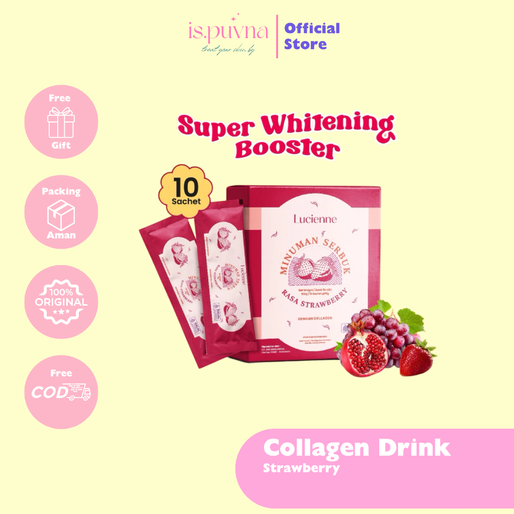 COLLAGEN DRINK LUCIENNE READY | LUCIENNE COLLAGEN DRINK | LUCIENNE COLLAGEN DRINK SUPER WHITENING BO