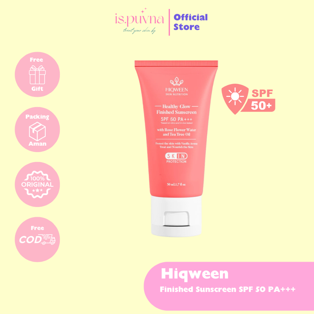 HIQWEEN HEALTHY GLOW FINISHED SUNSCREEN | HIQWEEN OFFICIAL | HIQWEEN ORI | HIQWEEN SUNSCREEN