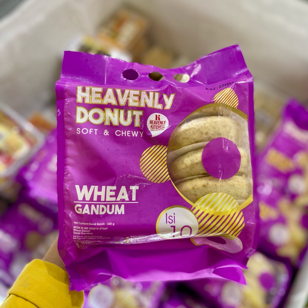 

Heavenly Kitchen Donut Wheat Donat Gandum 550gr