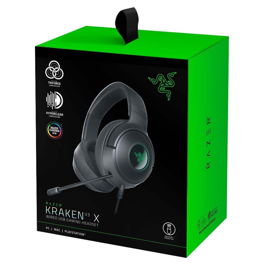 Razer - Headset Gaming Razer Kraken V3 X