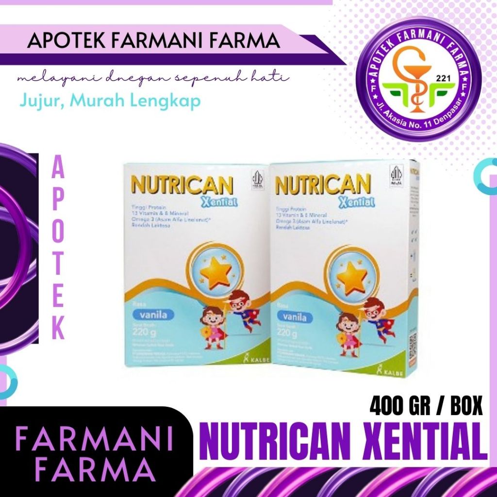 

NUTRICAN XENTOAL RASA VANILA 220 GRAM / MINUMAN TINGGI PROTEIN / PASIEN KANKER / NINGKATIN NAFSU MAKAN / MILK