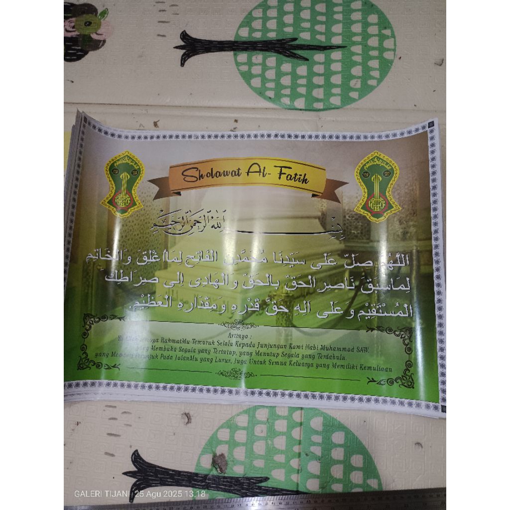 foster sholawat fatih