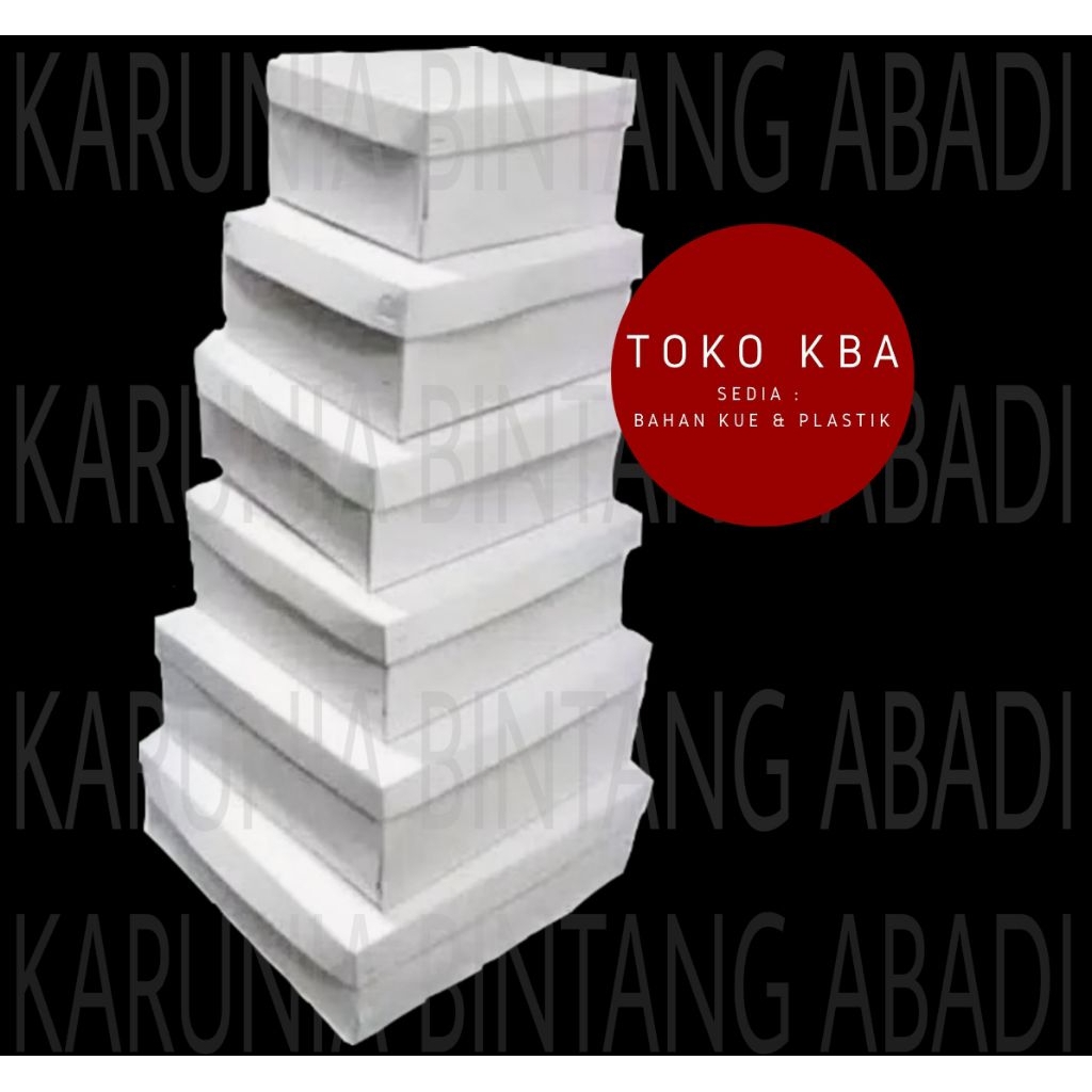 

Dus Duplex Nasi Kotak Box Putih SATUAN