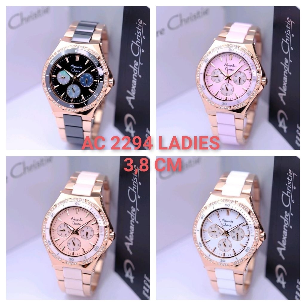 ALEXANDRE CHRISTIE WANITA AC 2299 / AC 2294 KERAMIK ORIGINAL/ALEXANDER CHRISTIE CEWEK AC2299/ AC2294