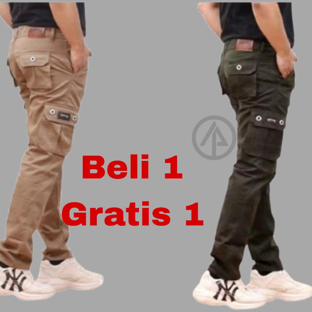 Celana Cargo Panjang Pria&Wanita Korea Style Premium. Celana Cargo Panjang. Celana Panjang Pria