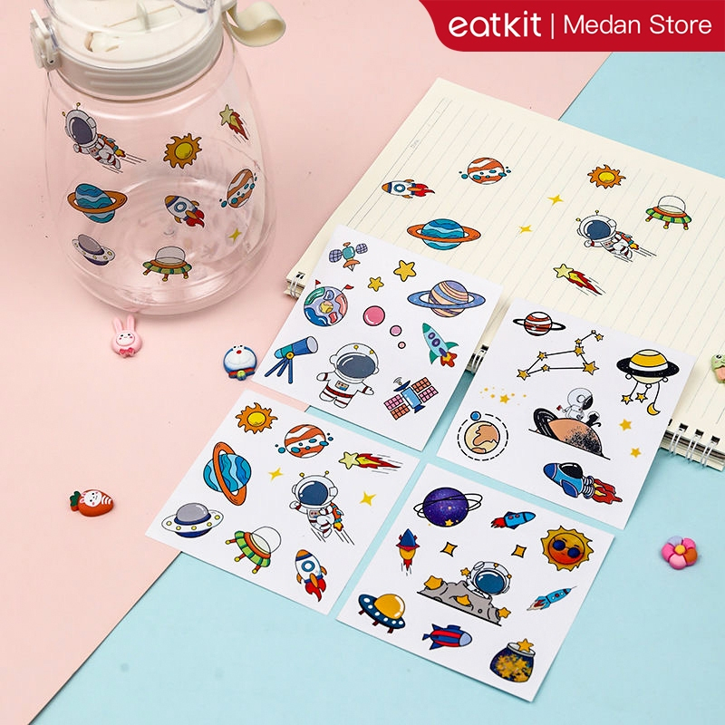 

[Medan Ready Stock] Eatkit 3D Sticker Kartun Lucu Manik Tempel Botol Minum Karakter Esthetic Stiker Timbul Aksesoris