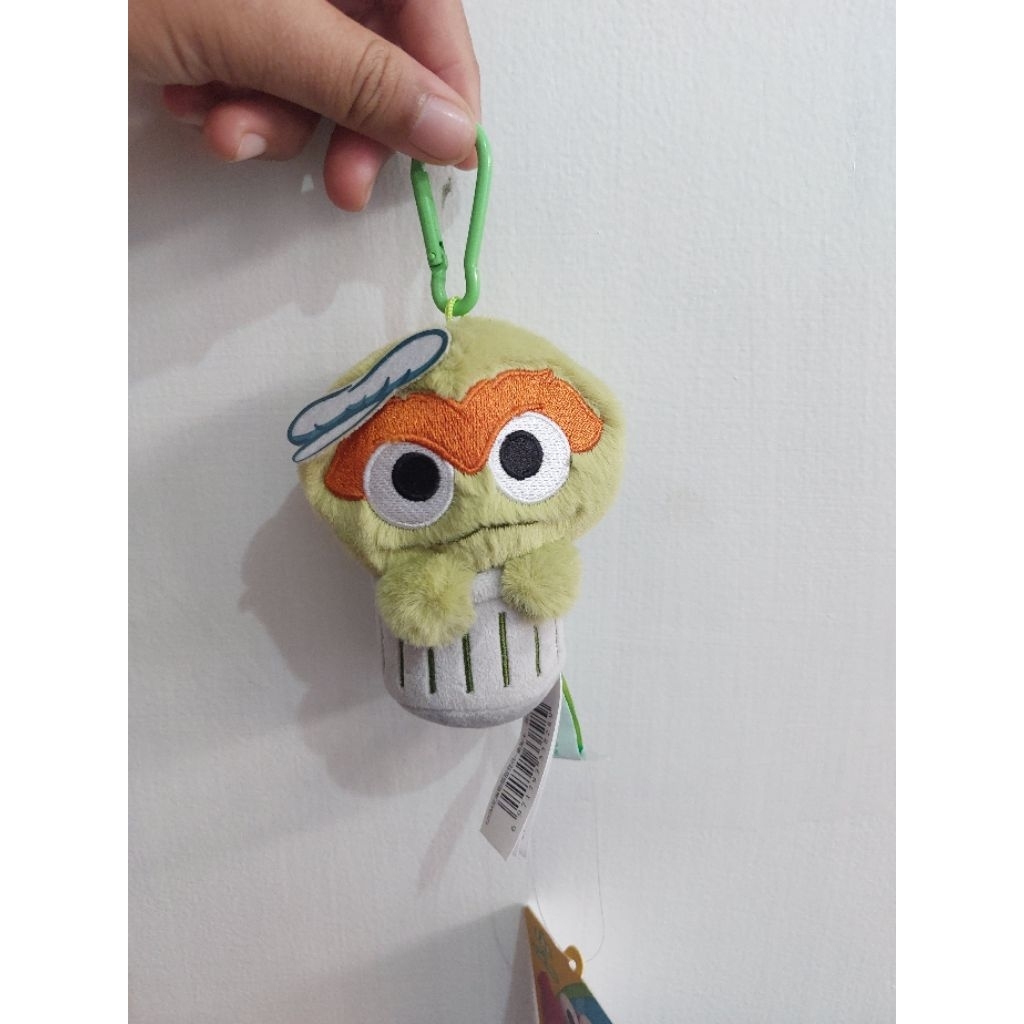 Gantungan Kunci Oscar Sesame Street plush Original Sesame Street