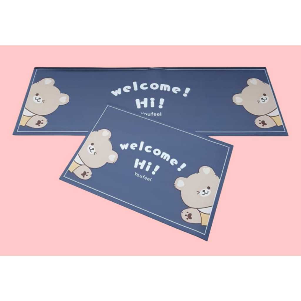 NEWEN Keset Dapur 2 in 1 Keset Kaki Diatomite Tebal Cepat Kering Dan Anti Slip