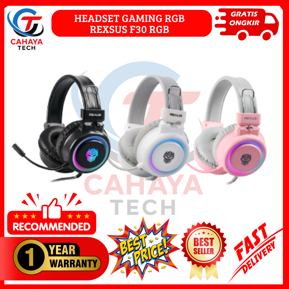 Rexus VONIX F30 Gaming Headset - Rexus Headset Gaming