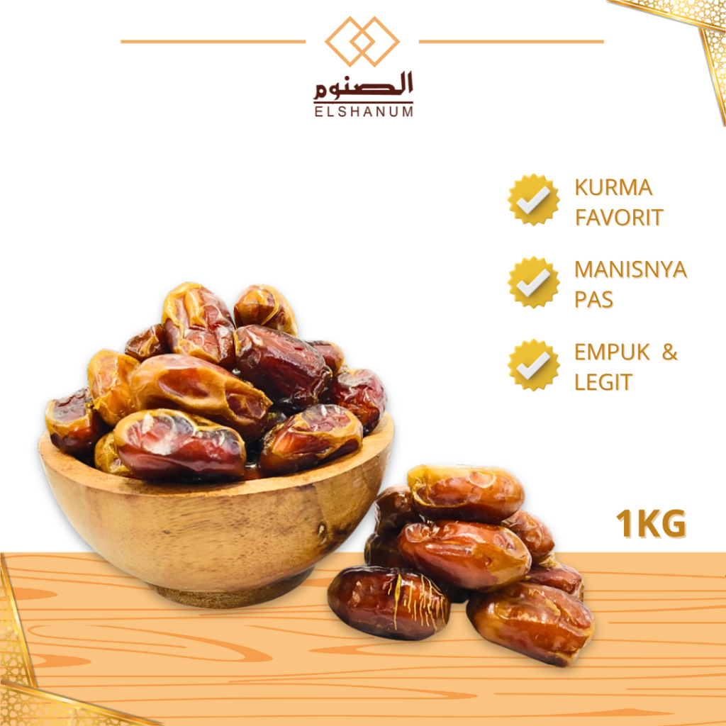 

Kurma Khalas 1kg Asli 100% original ALBANI, Lembu Manis Nya Pas, Oleh - Haji dan Umroh, Shabani Store