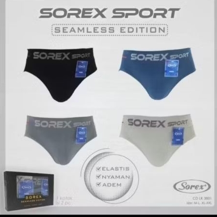 2 pcs 1 kotak cd sorex pria dewasa