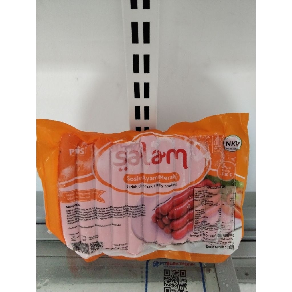 

Salam sosis ayam merah 750g isi 30 pcs