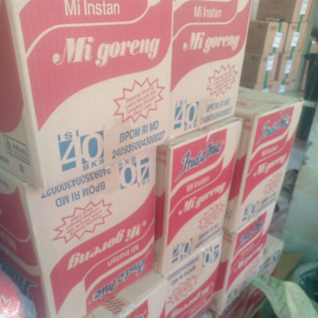 

INDOMIE GORENG 1 CTN ISI 40 PC(langsung kirim)