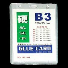 

ID CARD CASE B3 ISI 20PCS BENING TRANSPARAN