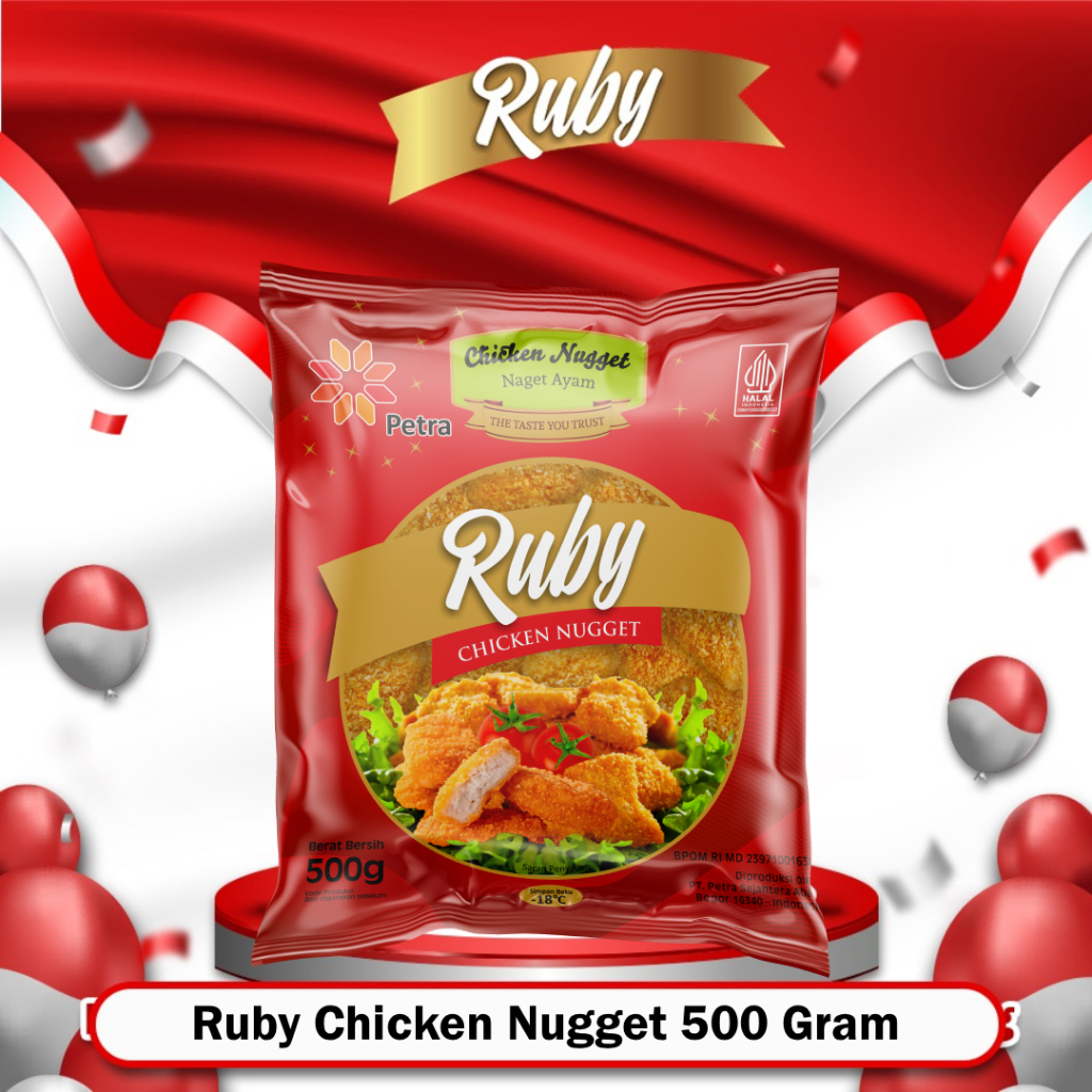 

Ruby Chicken Nugget 500 Gram Promo