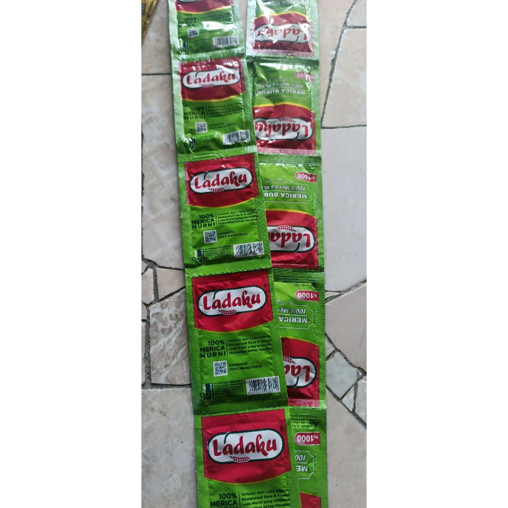 

Ladaku per renceng isi 12 sachet
