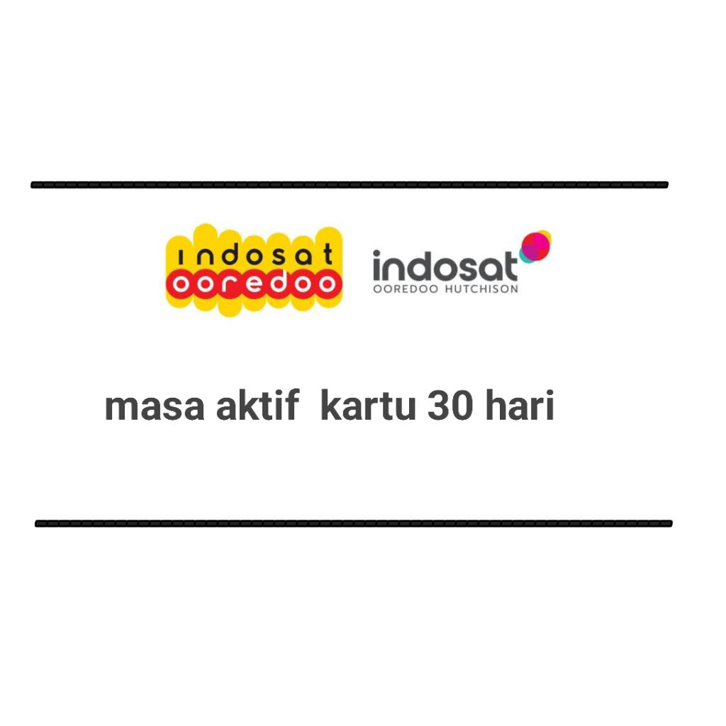 masa aktif Indosat 30 hari