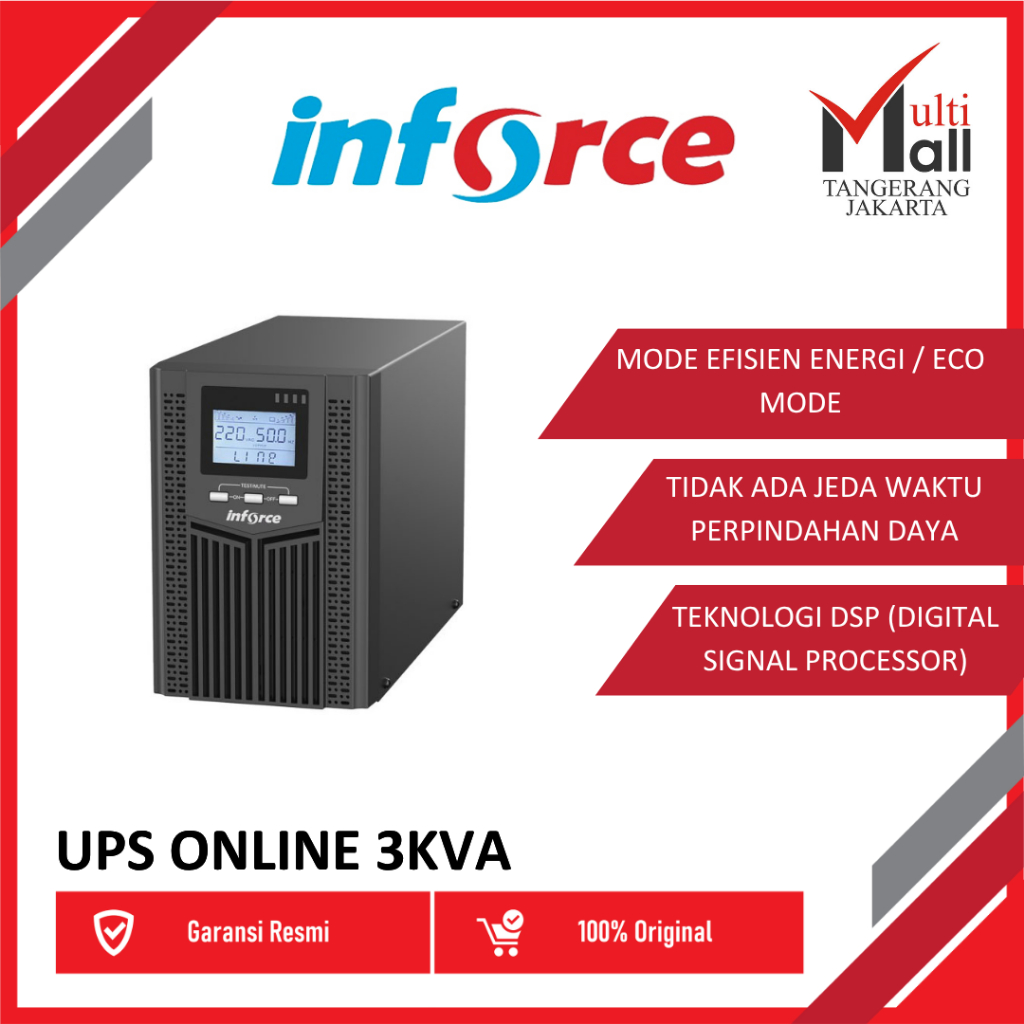 ONLINE UPS 3KVA INFORCE INFORCE