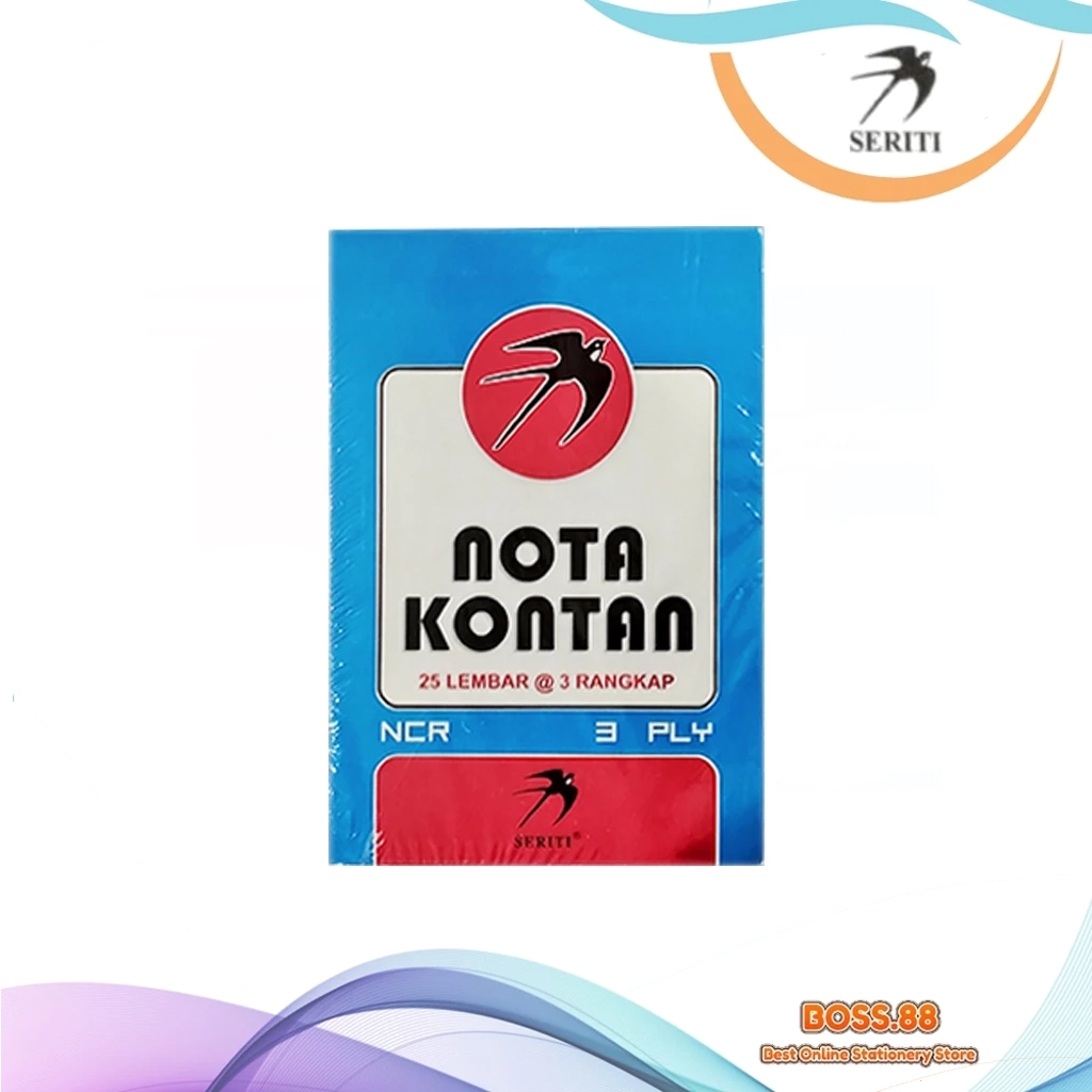 

BUKU NOTA NCR KECIL 3 PLY SRITI (1 PACK)
