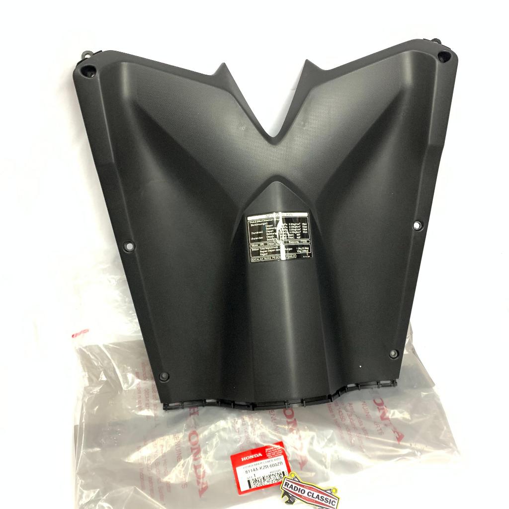 Cover Inner Lower Dashboard Legsield Honda Vario 125 FI Old Bohlam 2012 - 2014 Ori Ahm 8114AKZR600ZB