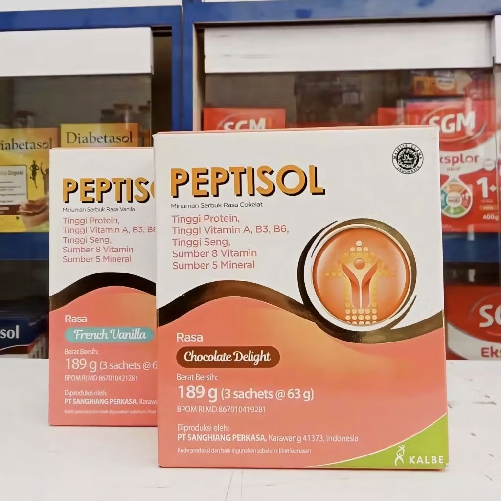 

Susu Peptisol 180 gr - Susu untuk Proses Pemulihan dari Sakit dengan Protein Tinggi