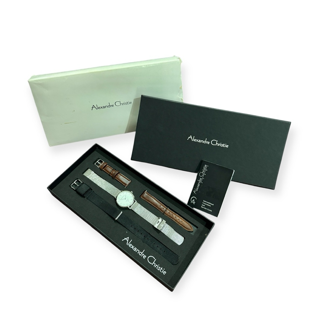 (Preloved) Jam Tangan Alexandre Christie 8566 Jam Tangan Bekas