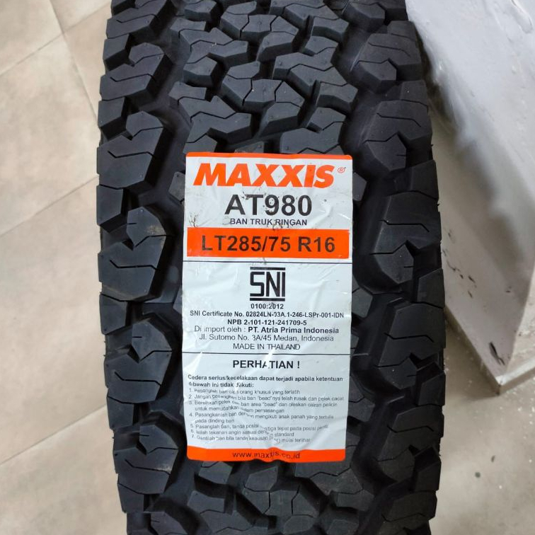 PROMO ban Maxxis Bravo AT 980 / Ban Maxxis Ring 15 Mobil kebangan off road / ban maxxis 285 75 r16