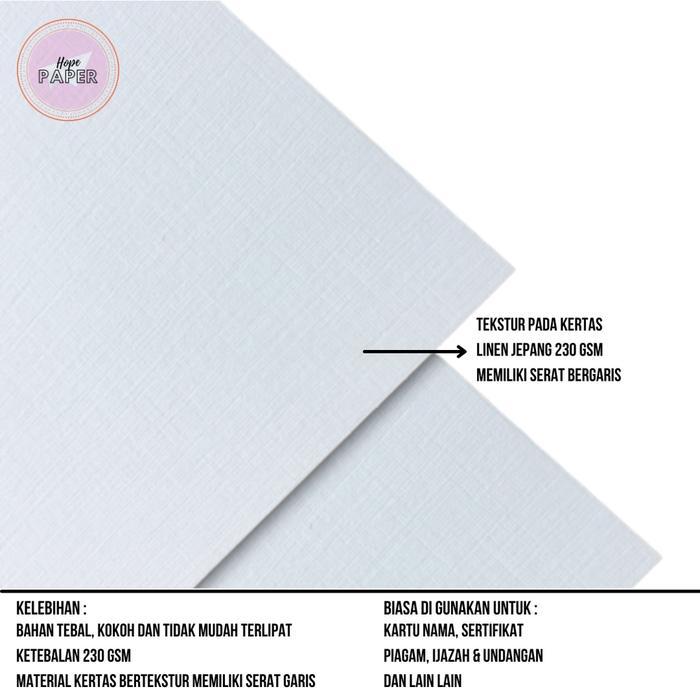 

KERTAS PIAGAM ORIRE UKURAN HVS F4