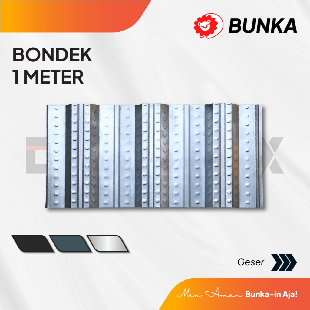 BONDEK BUNKA - GALVALUM - ANTI KARAT